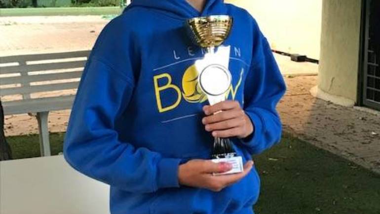 Nicolo’ Serra vince circuito under 14  tc Terranova Olbia …