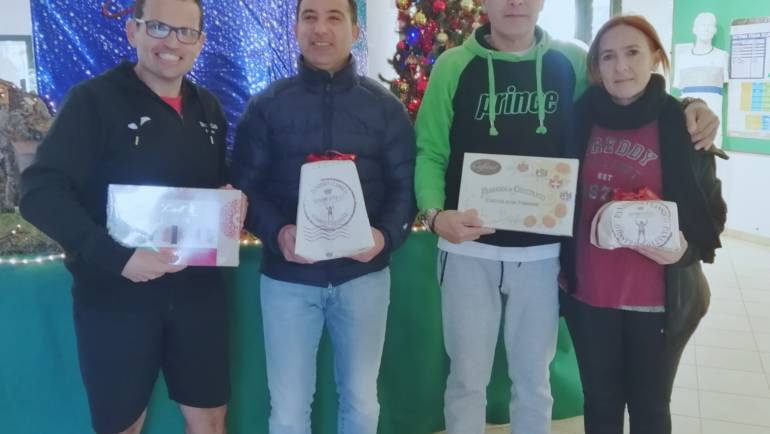 Torneo di Natale 2019 vincono Calise-Dettori (gold) e Monte-Delogu (silver).