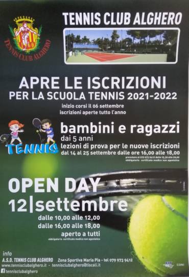 Riparte la scuola tennis !!!