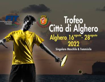Trofeo Città di Alghero Agosto orari-tabelloni